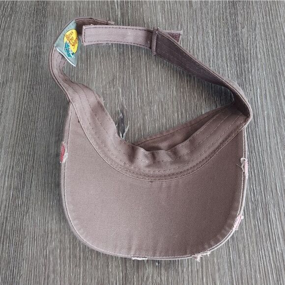 Bass Pro Shops Brown Distressed Visor - Picture 5 of 5